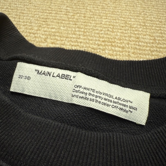 Off-White C/O Virgil Abloh x Takashi Murakami - Black Sweater - Picture 7 of 8